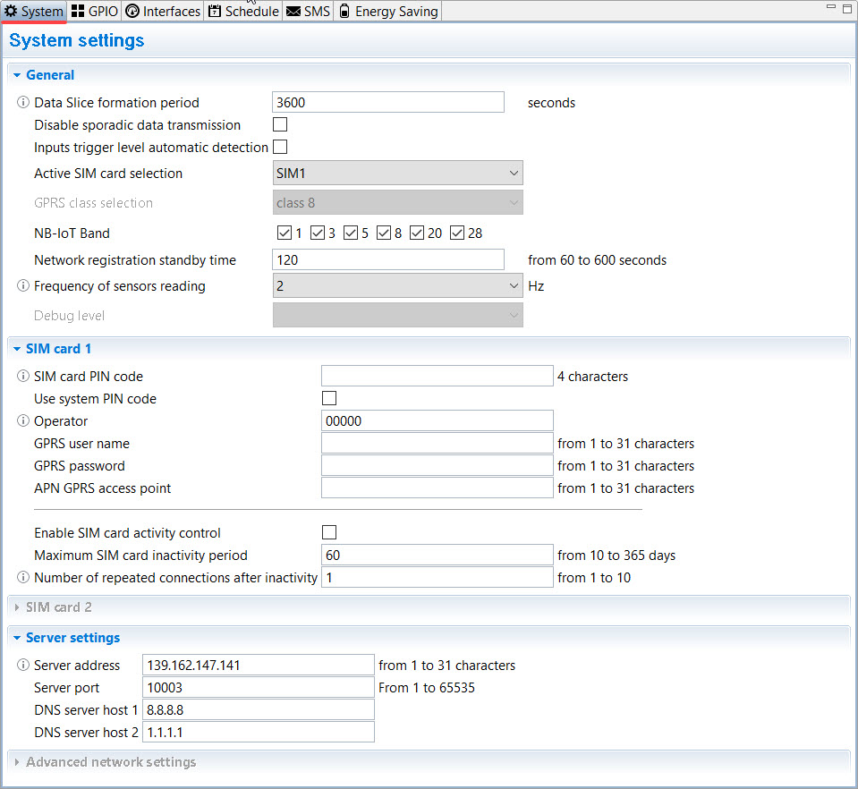 Configuring System and Network Settings