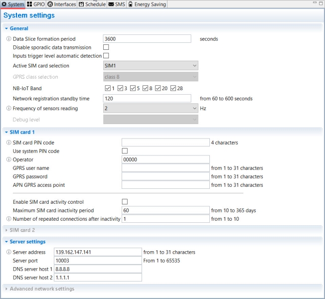 Configuring System and Network Settings